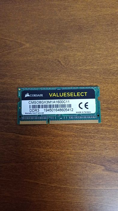 Pamięć DDR3 8 GB do laptopa