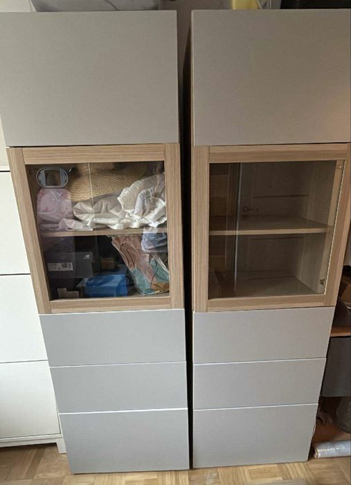 Regał witryna BESTA