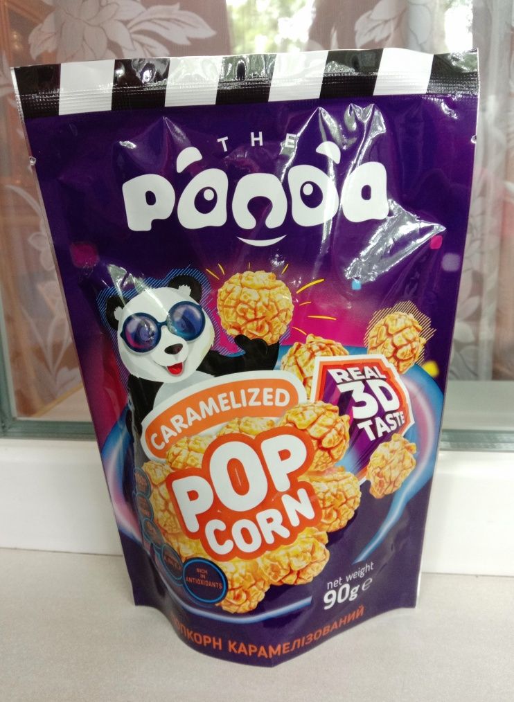 Попкорн The Panda - Карамелізований, 90г