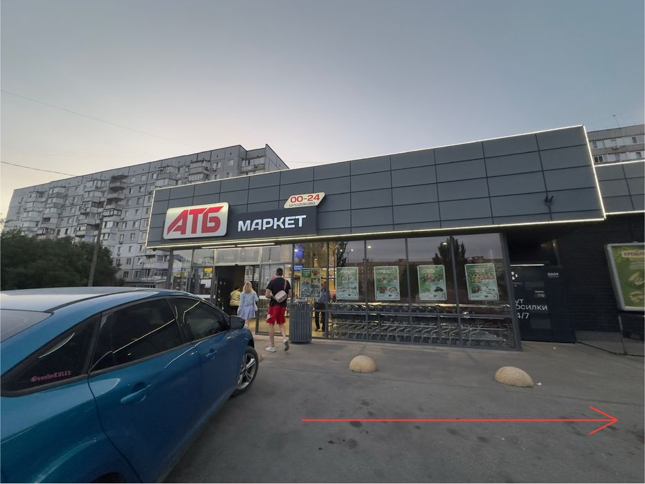 Аренда 12м возле АТБ Донецкое шоссе121