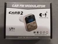 Transmiter FM nowy zestaw głośnomówiący do samochodu 12V