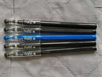 Pilot Frixion, wymazywalny długopis, 5 sztuk, 0,7, czarne, niebieski