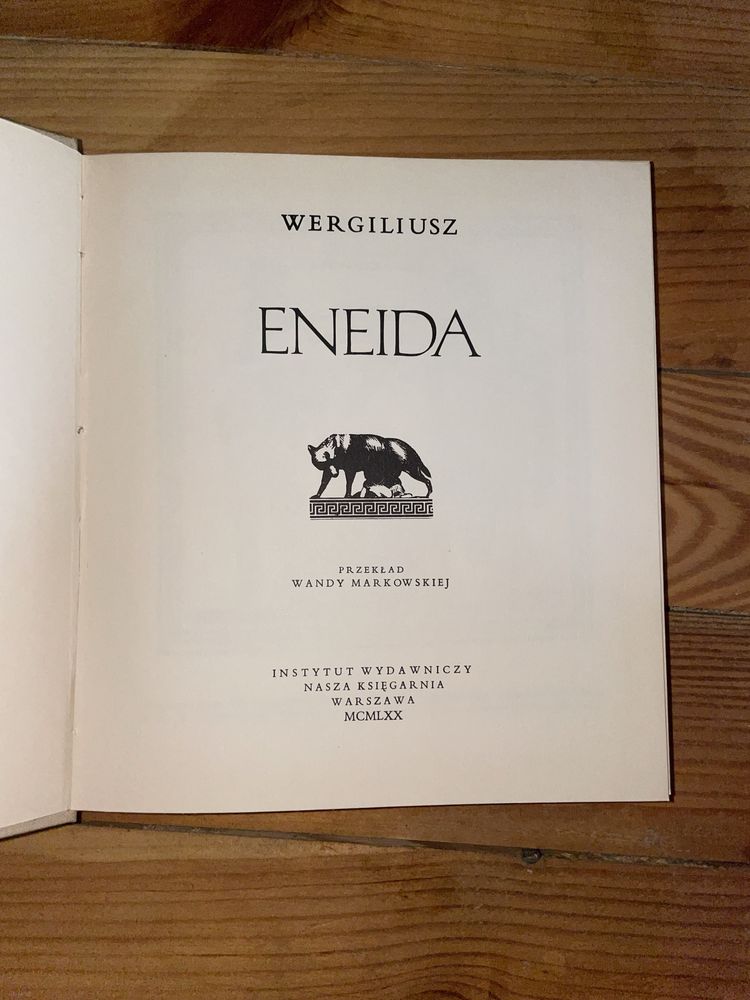 Wergiliusz - Eneida (w formie powieści)