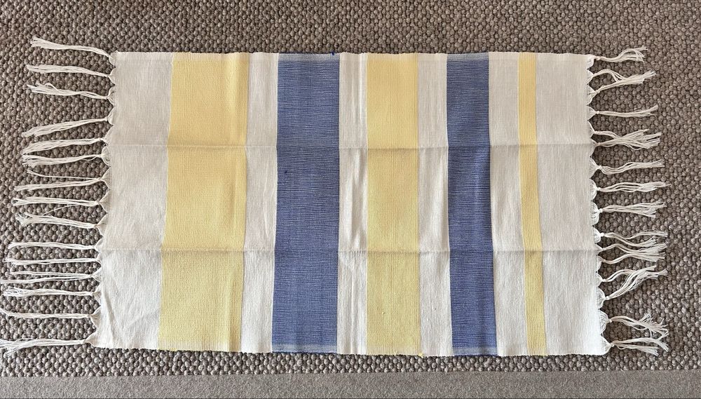 Toalha nova, nunca usada. 50% linho 50% algodão