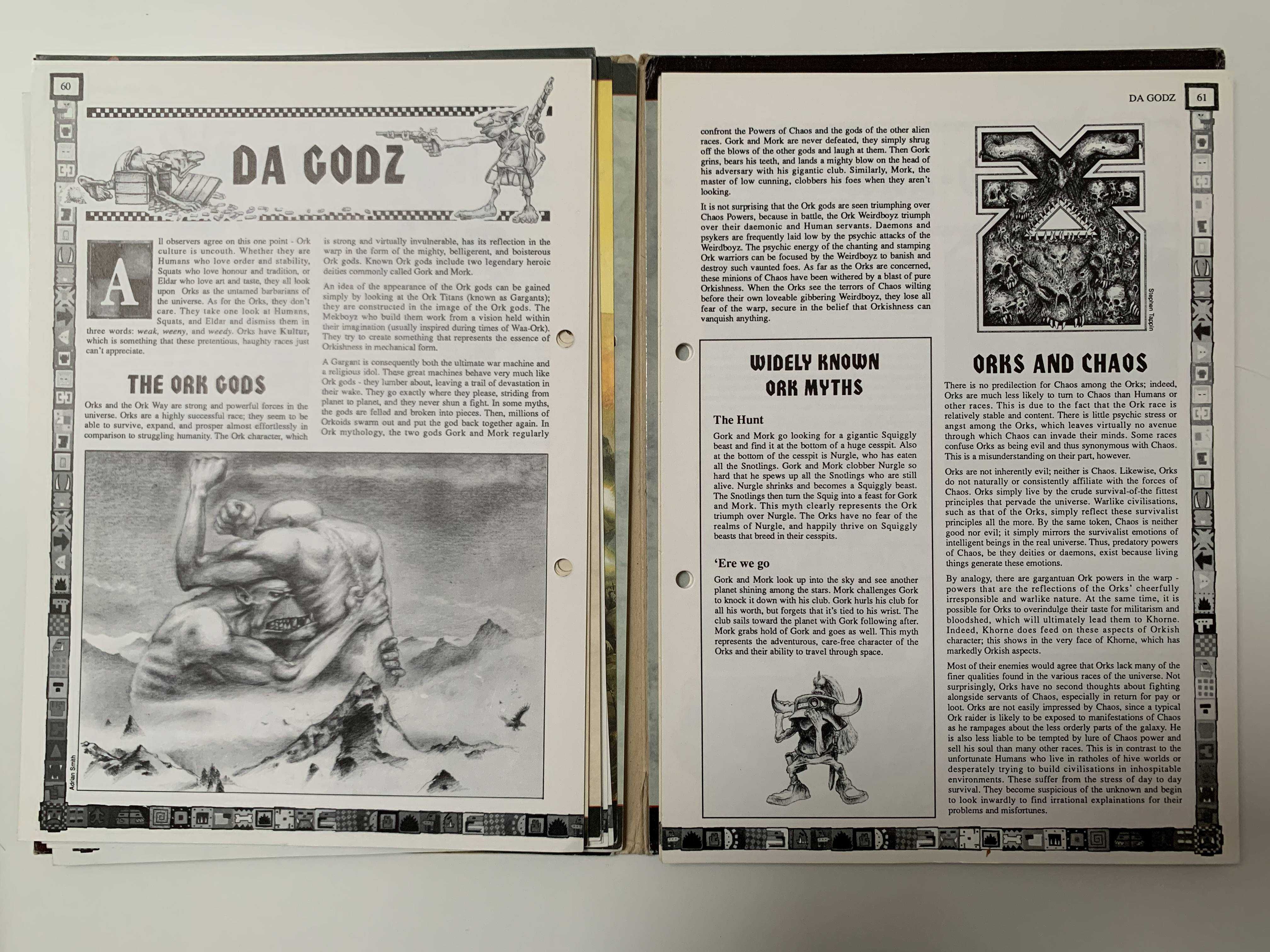 Warhammer 40.000: Waaargh The Orks (Rouge Trader) - 1990 rok