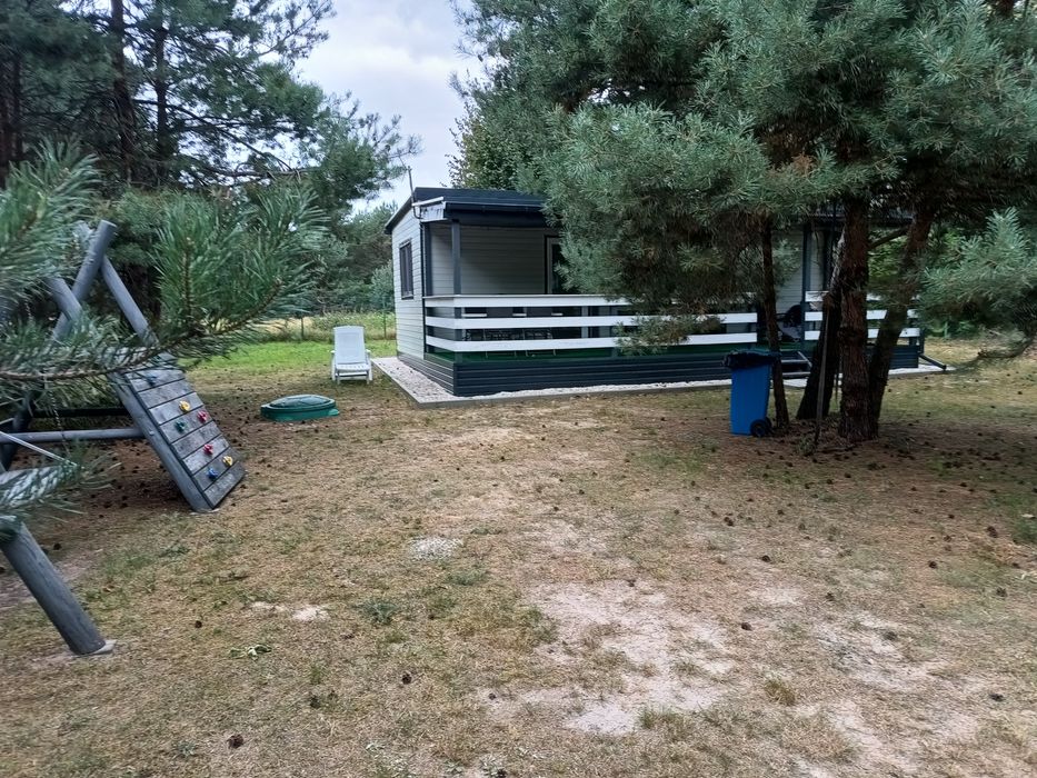 Kwatera pracownicza domek całoroczny Poleski Park parking sklep las