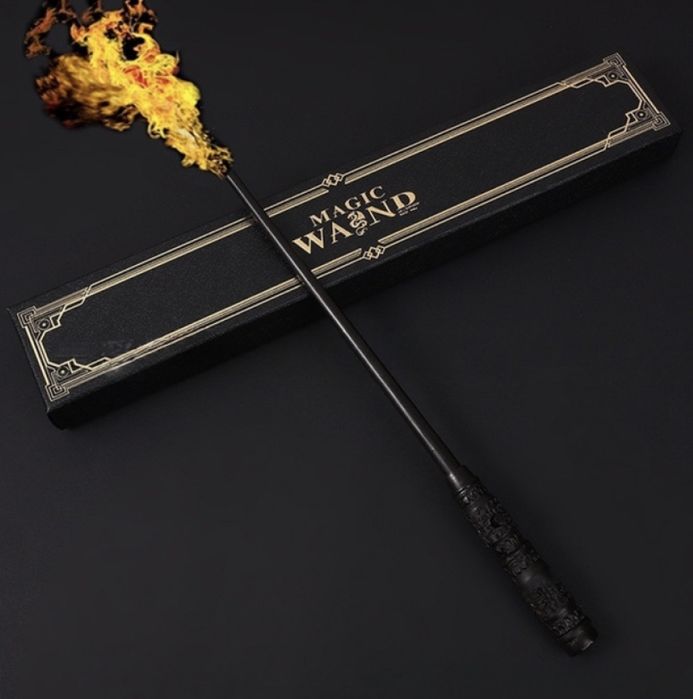 Чарівна паличка з вогнем «Гаррі Поттер» (стріляє вогнем)