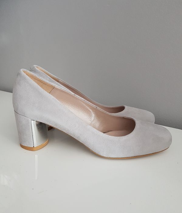 nowe skórzane buty czółenka damskie Gino Rossi eri r 37.5 wkl 24.cm