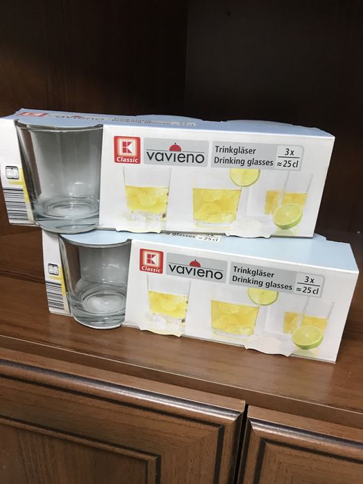 Szklanki 6 szt 250 ml