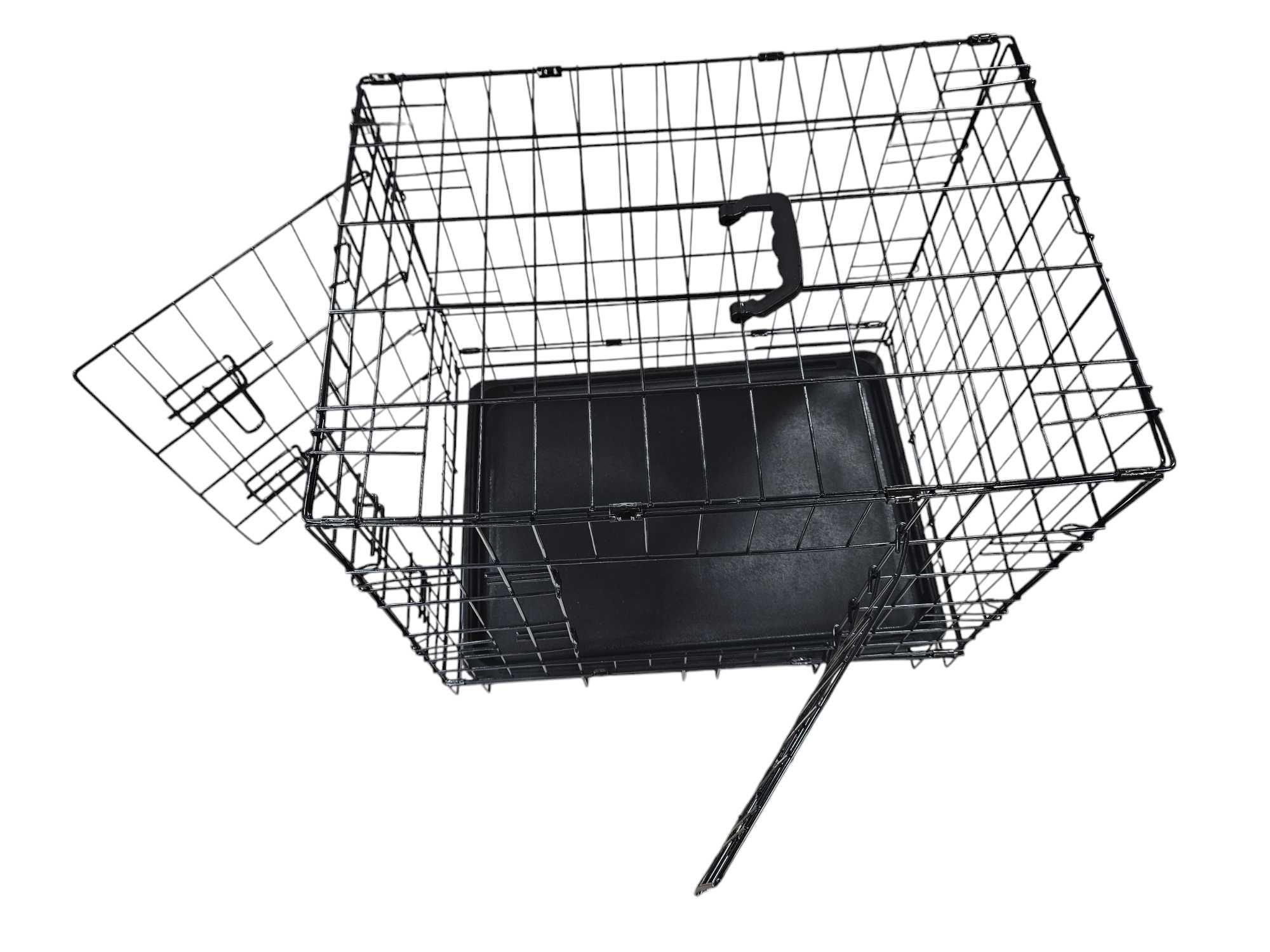Klatka metalowa dla psa duża transporter kojec 75x52x59