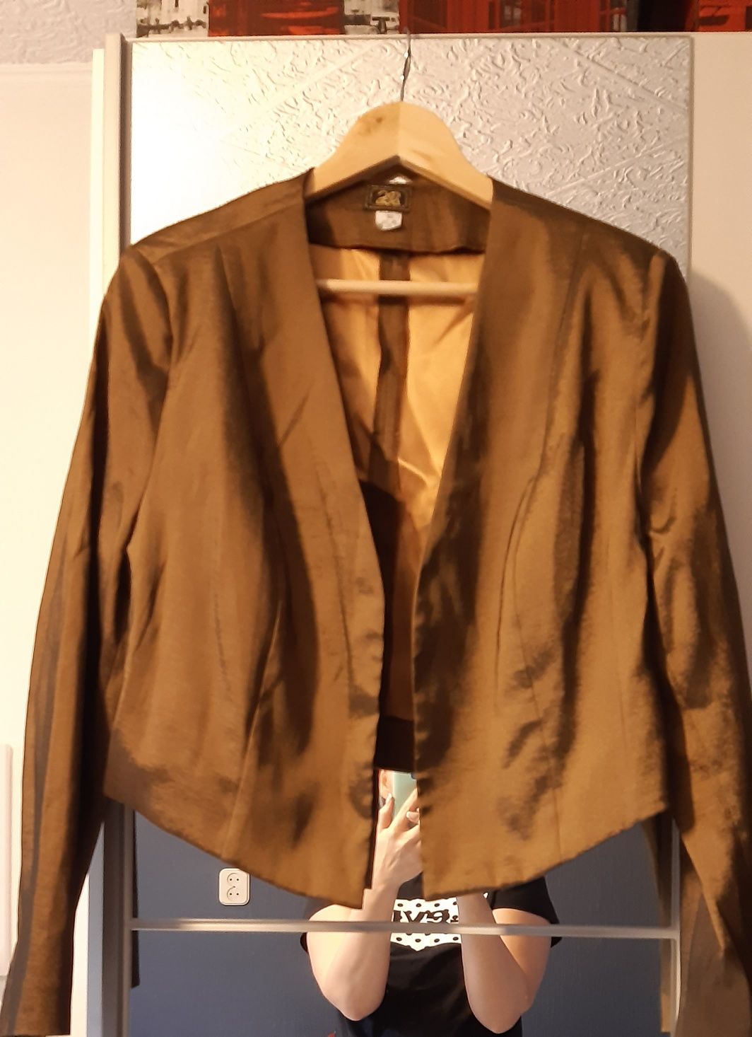 Suknia wieczorowa z bolerkiem plus size