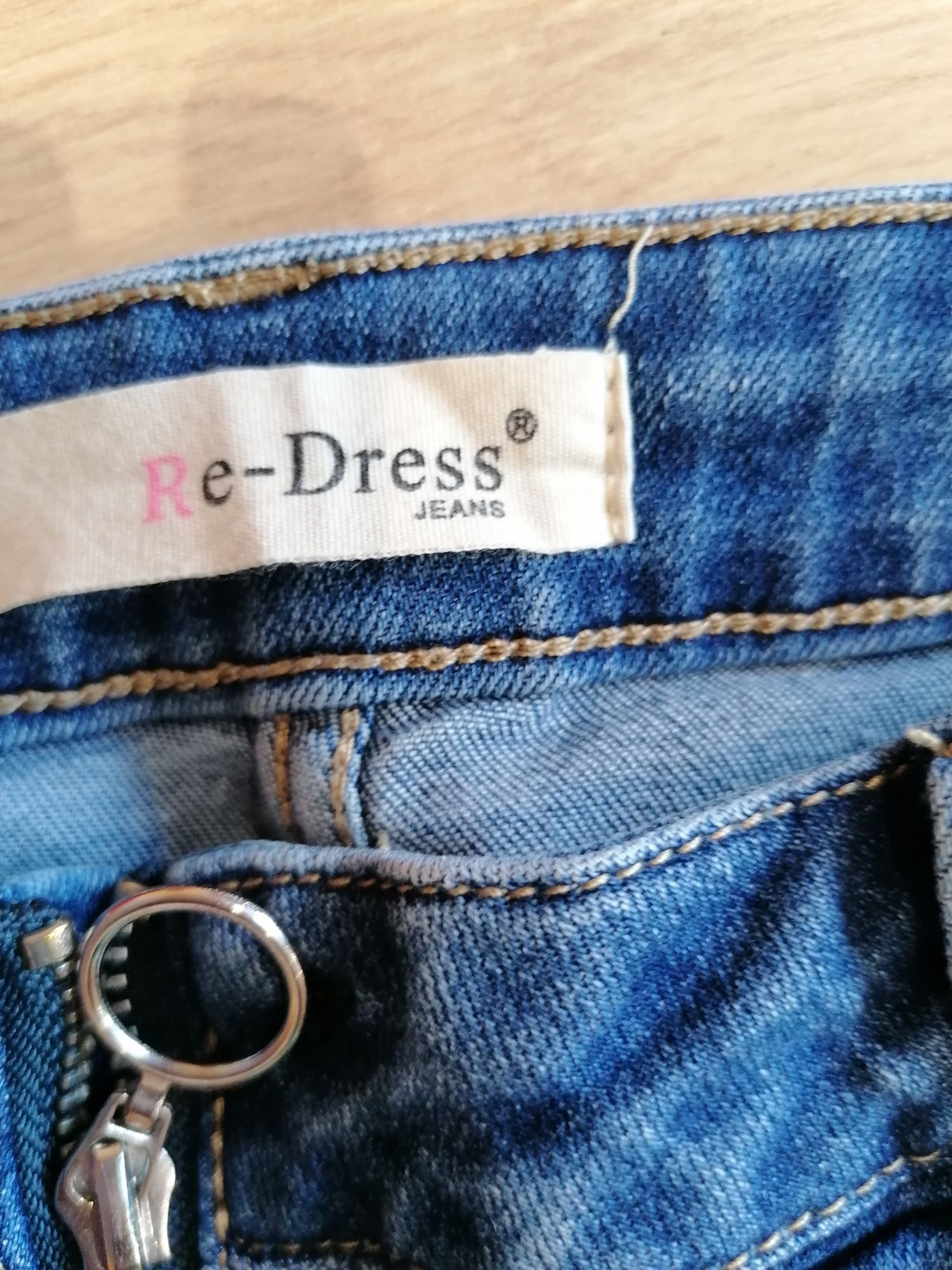 Spódnica jeans re-dres roz xl