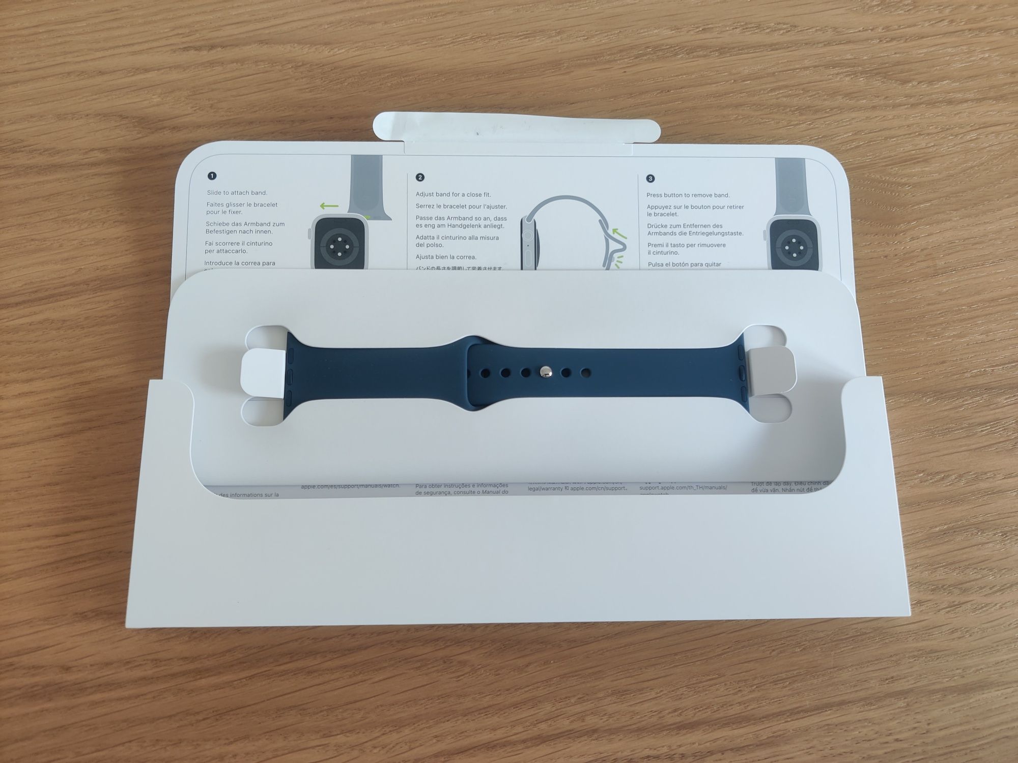 Opaska Apple Watch M/L sztormowy błękit 41mm