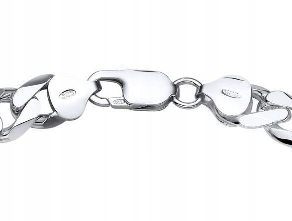 Srebrny Łańcuszek Męski SREBRO pr.925 WŁOSKI 5mm Łańcuch Diamentowany