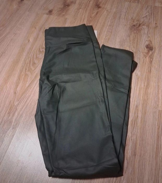 Leginsy ocieplane ekoskóra L/Xl