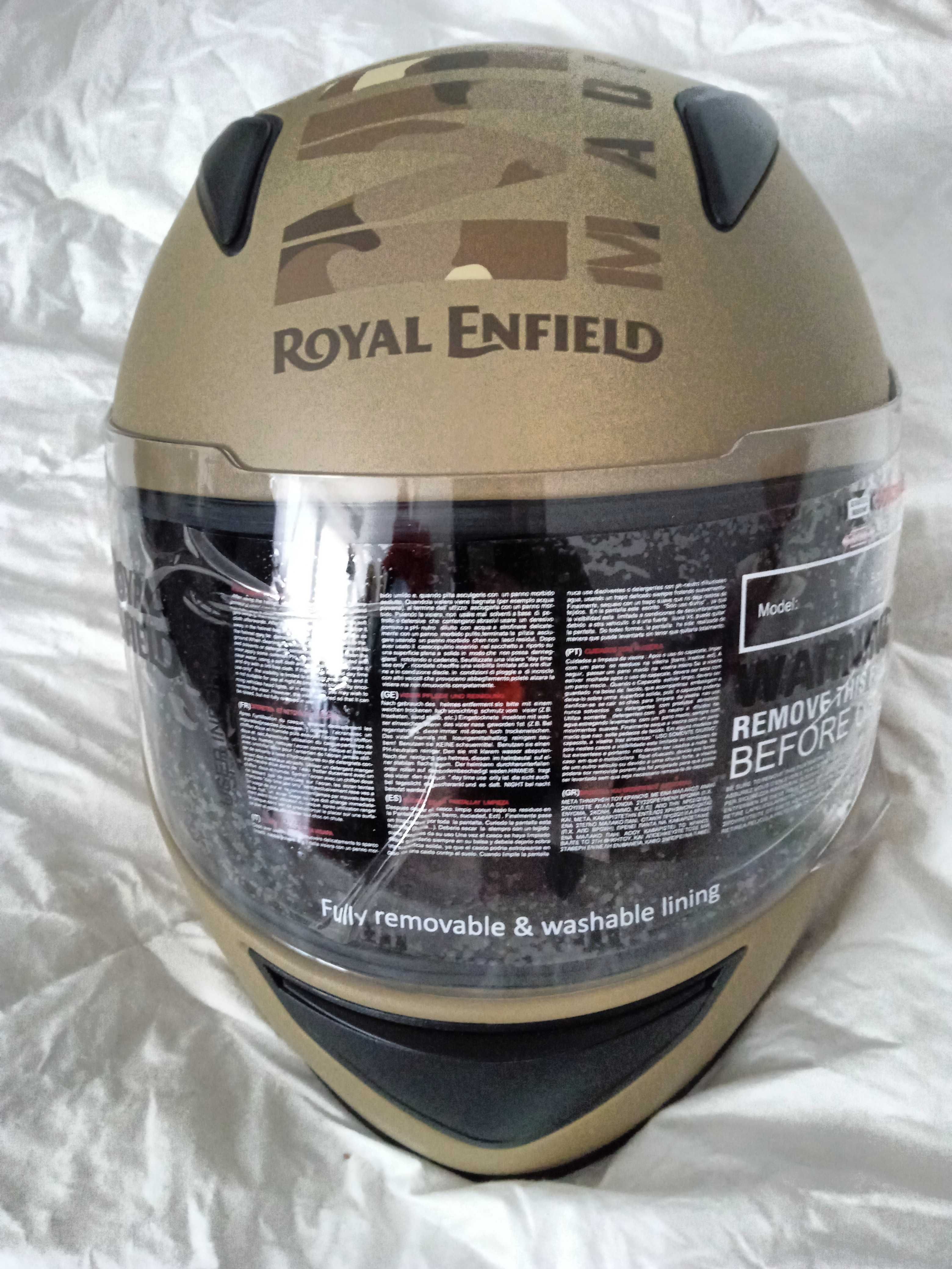 Kask camo helmet DESERT STORM Royal Enfield