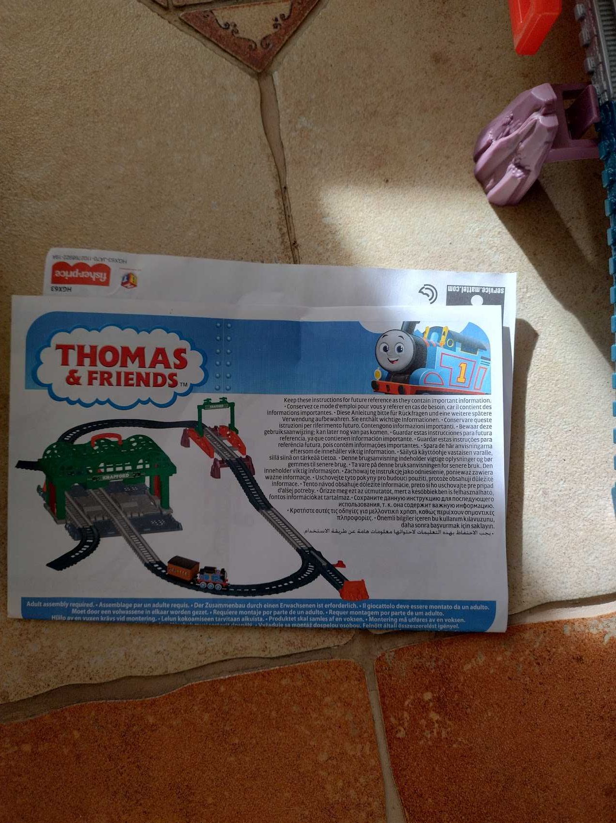 Залізниця Fisher price Thomas&Friends Кнепфорд Knepford station