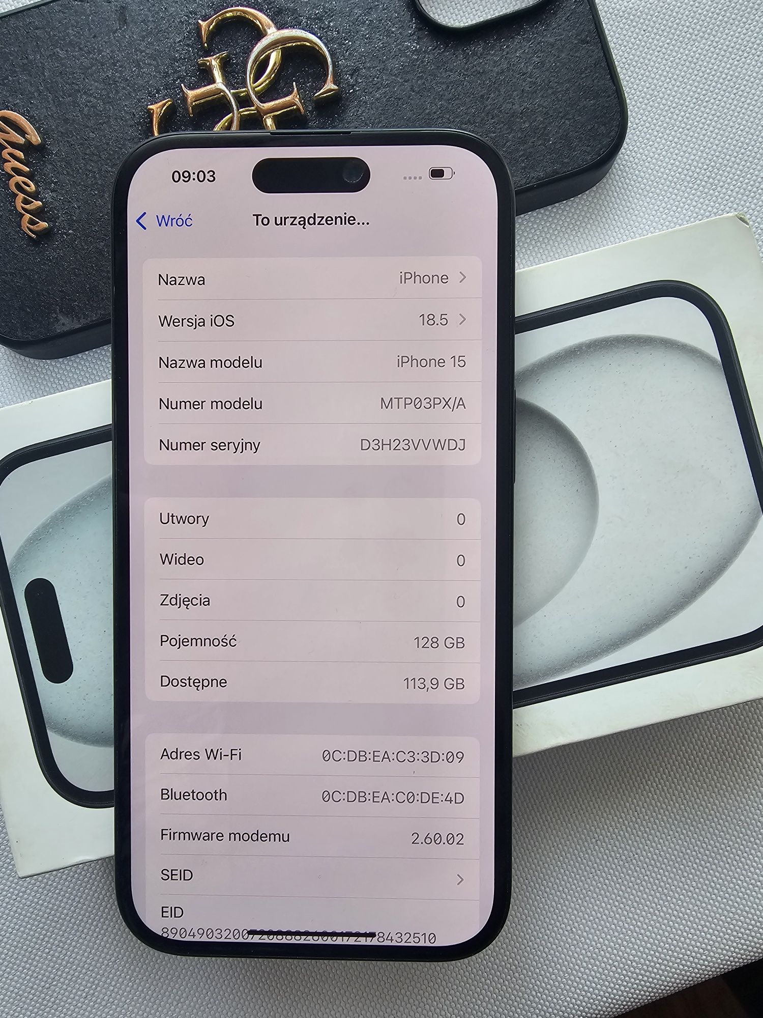 Iphone 15  bez blokad
