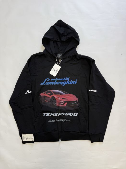 зип худи Balenciaga X Lamborghini M L