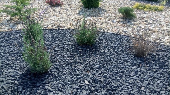 Bazalt grys czarny grafitowy kamień drobny naturalny z dostawą + głaz
