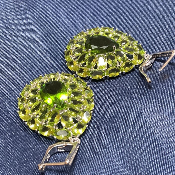 Brincos prata 925 medidas de 5 cm