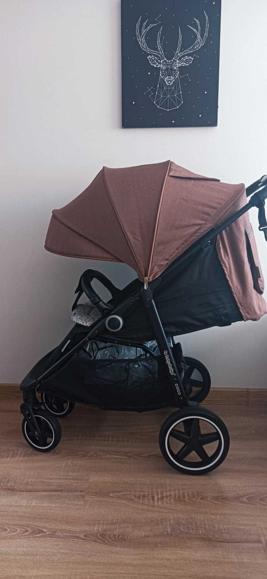 Wózek spacerowy Baby Design Coco budka XXL