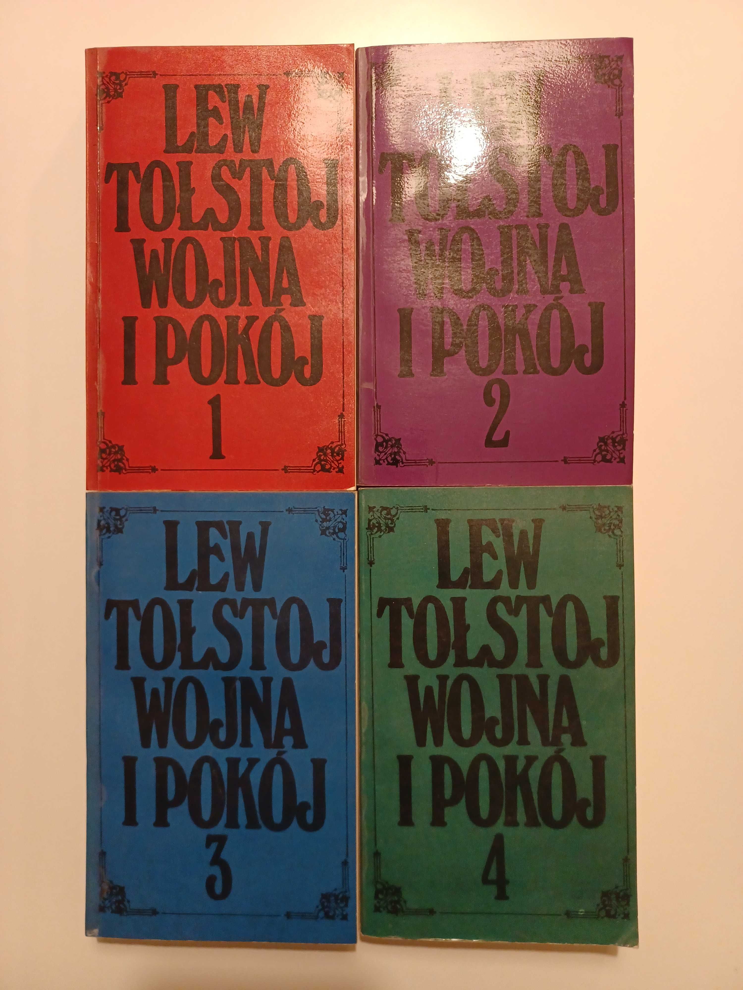 Lew Tołstoj - Wojna i pokój - 4 tomy