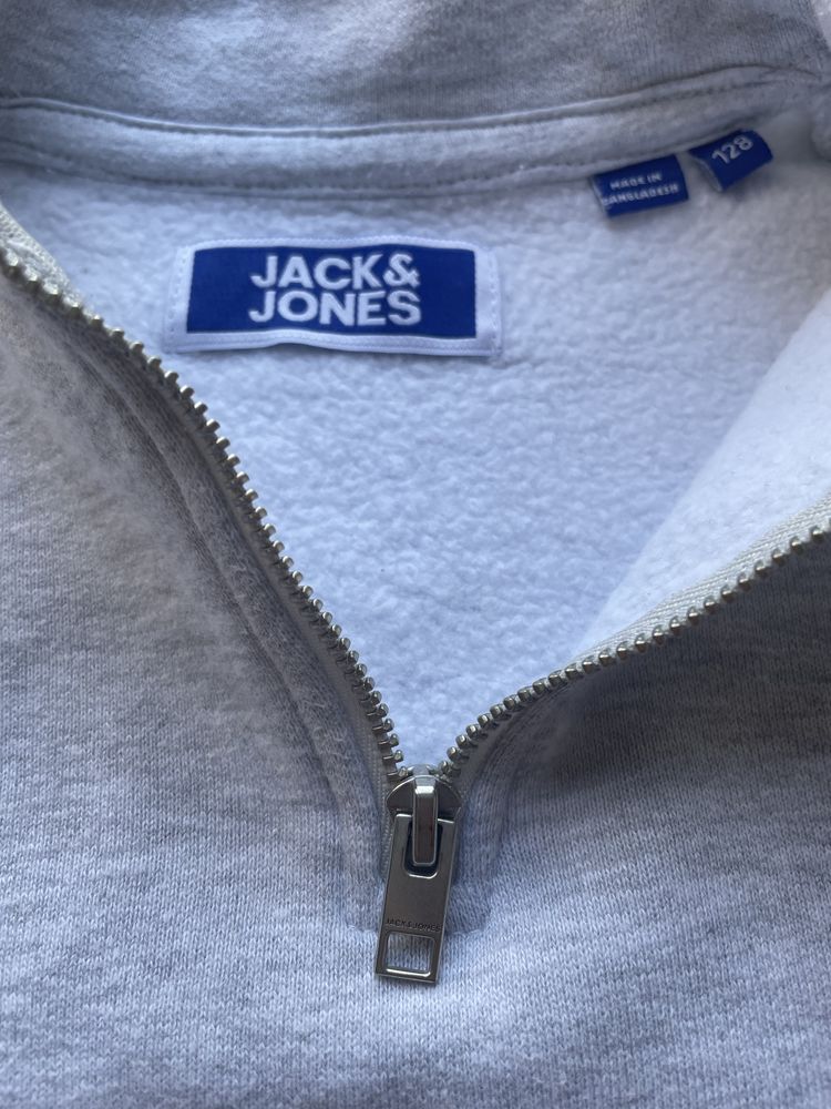 Bluza chłopięca ze stójką ciepła Jack&Jones 128 cm/8 lat jak nowa