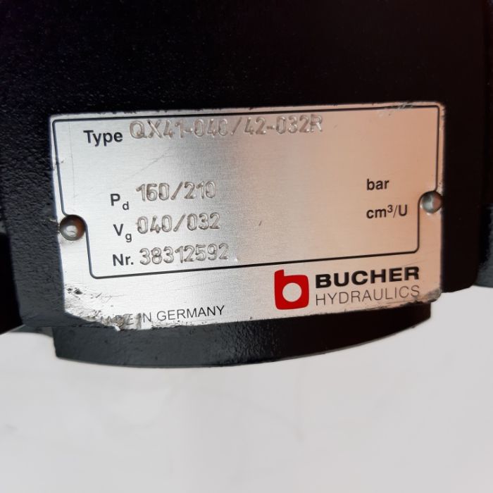 Pompa Hydrauliczna Zębata BUCHER Olejowa QX 41-040/42-032R