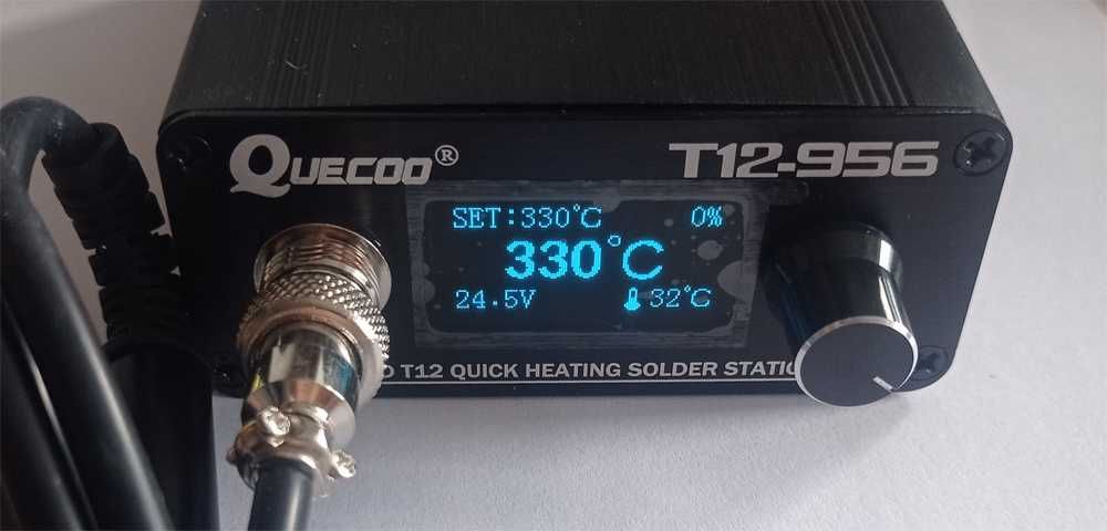 Паяльна станція Quecoo T12 - 956 ручка M8