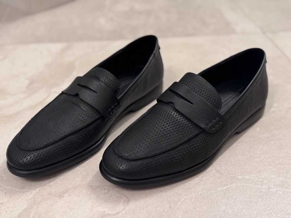 Чоловічі шкіряні лофери ECCO Citytray Lite