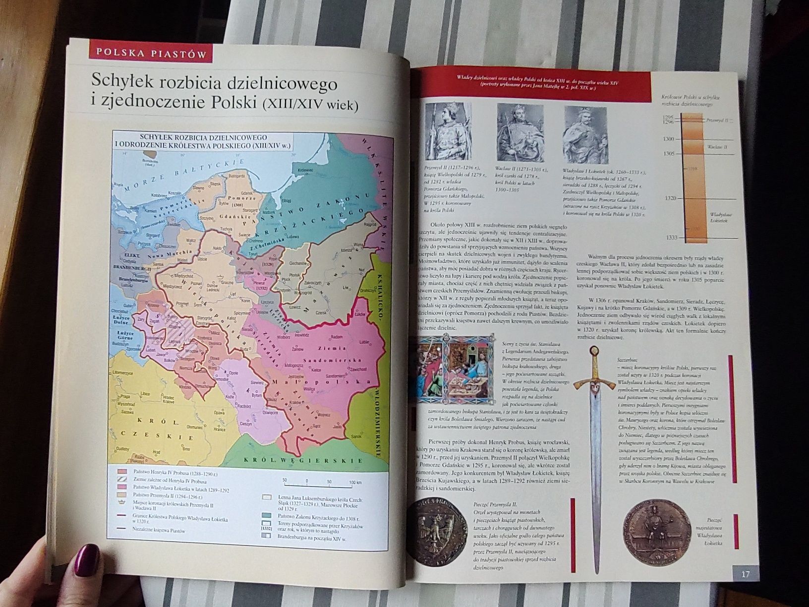 Historia Atlas Polski wyd. Demart