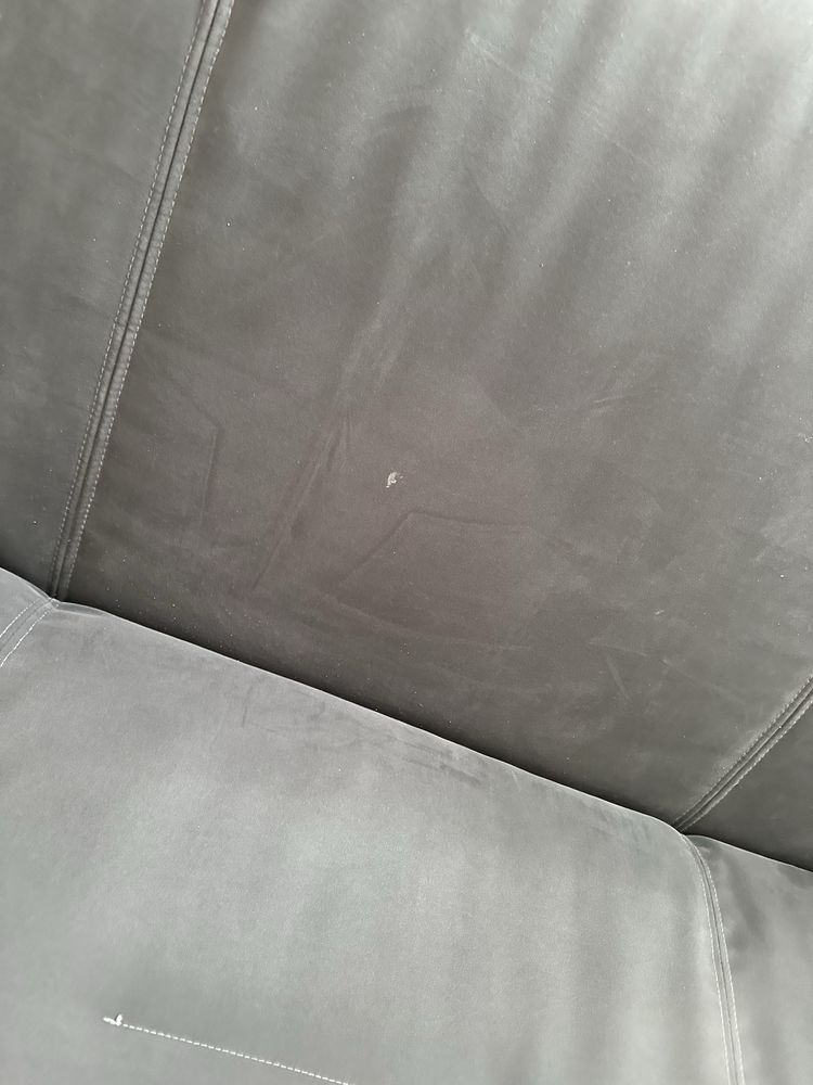 Sofa de 3 lugares cinzento IKEA