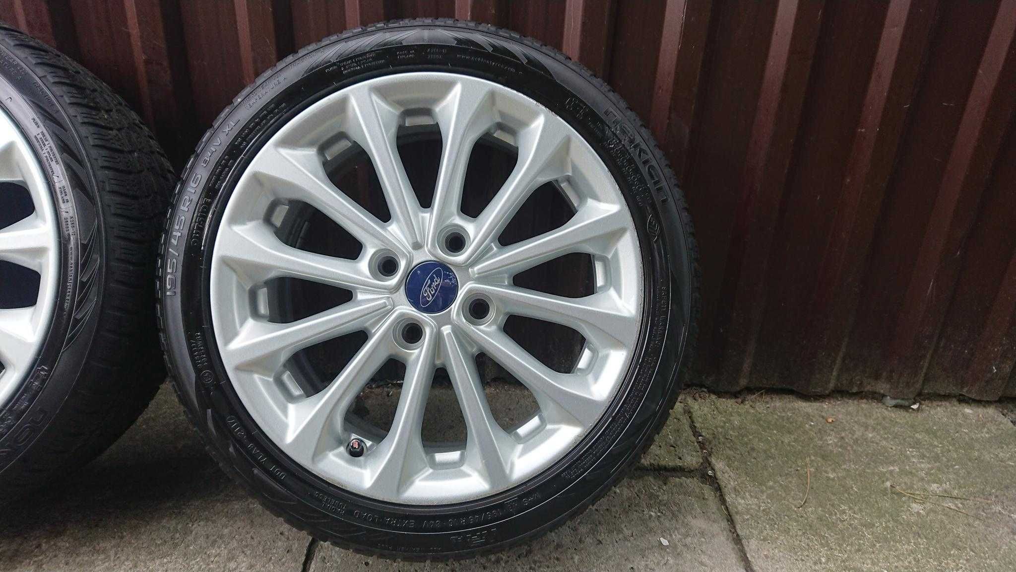 Koła Ford rozstaw 4x108 16" 6,5J ET 47,5 + opony zimowe Nokian