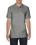 Koszulka polo męska GILDAN Pique Graphite Heather M
