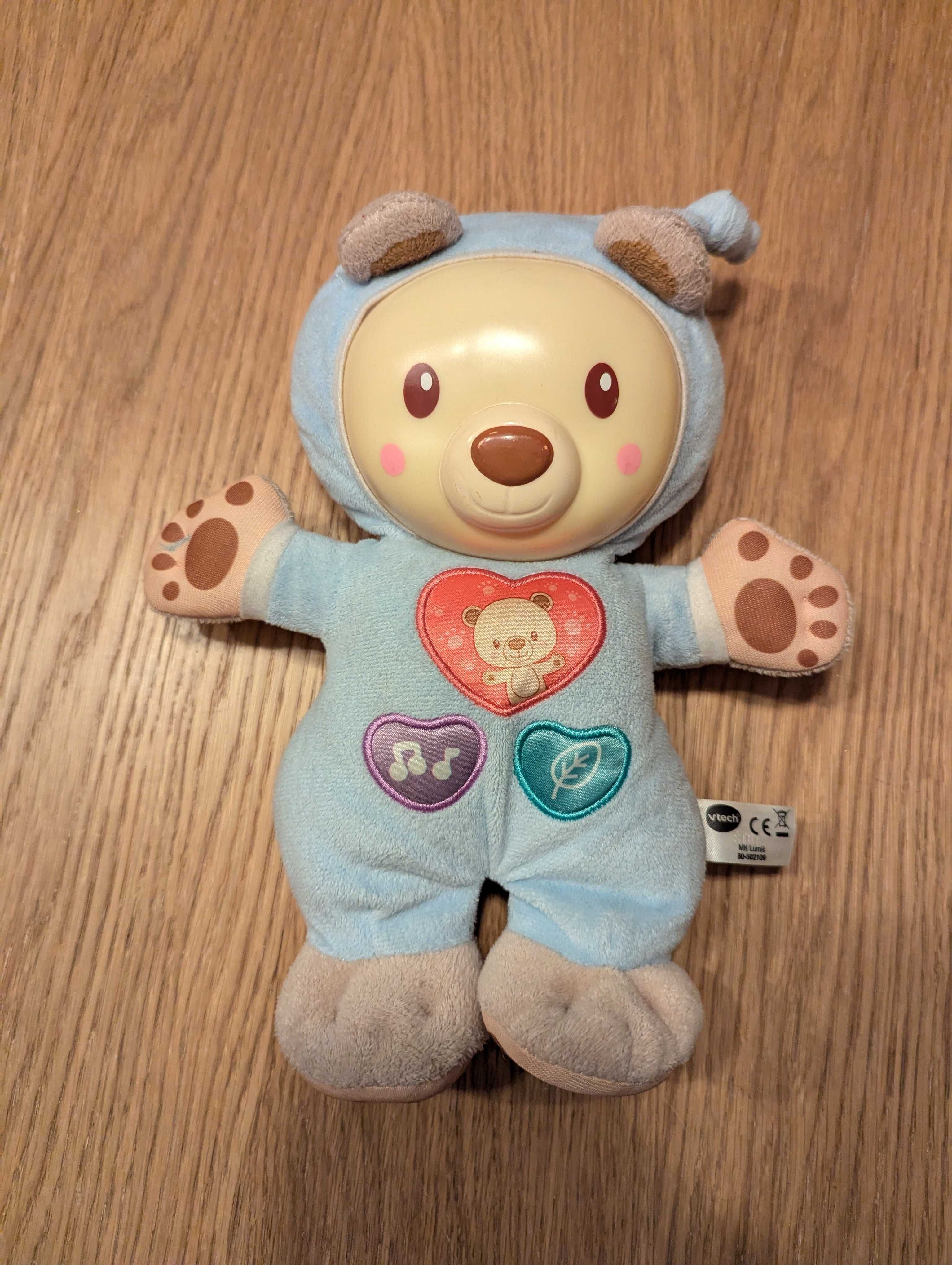 Miś Lumiś VTech - Interaktywny miś niebieski