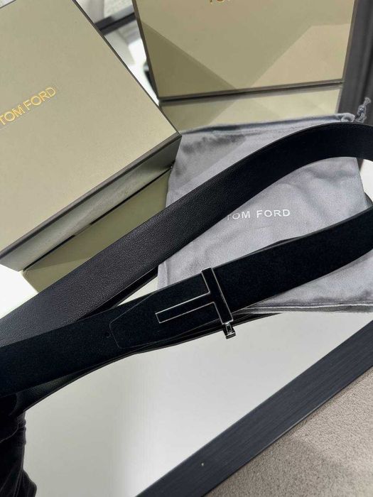 Мужской замшевый ремень Том Форд кожаный ремень Tom Ford r154