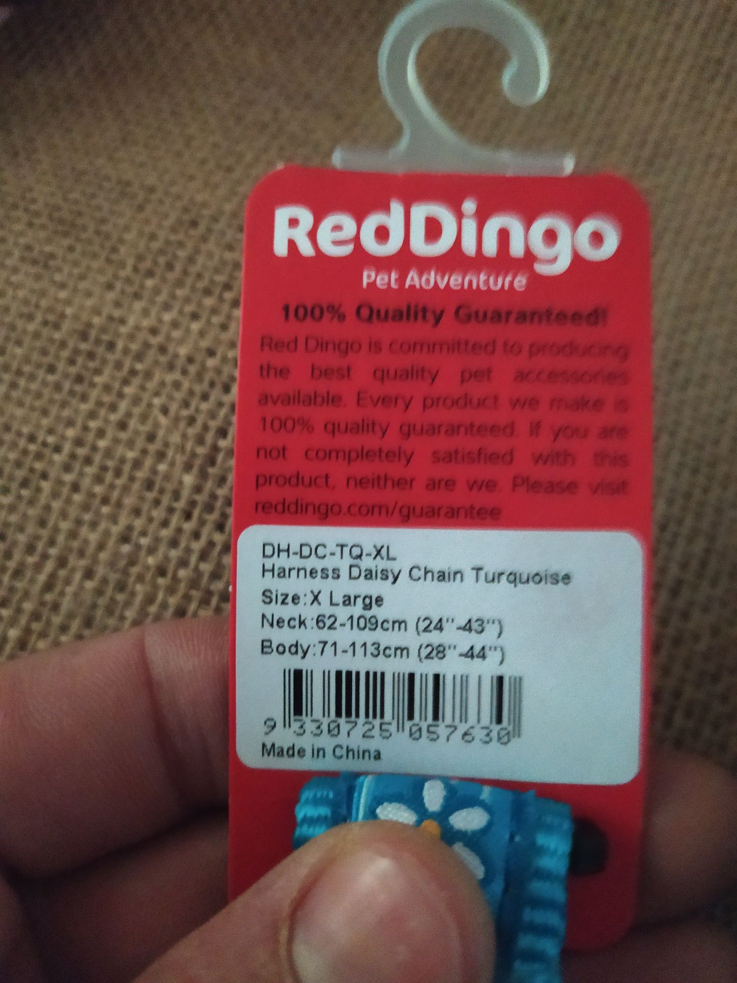 Peitoral XL RedDingo