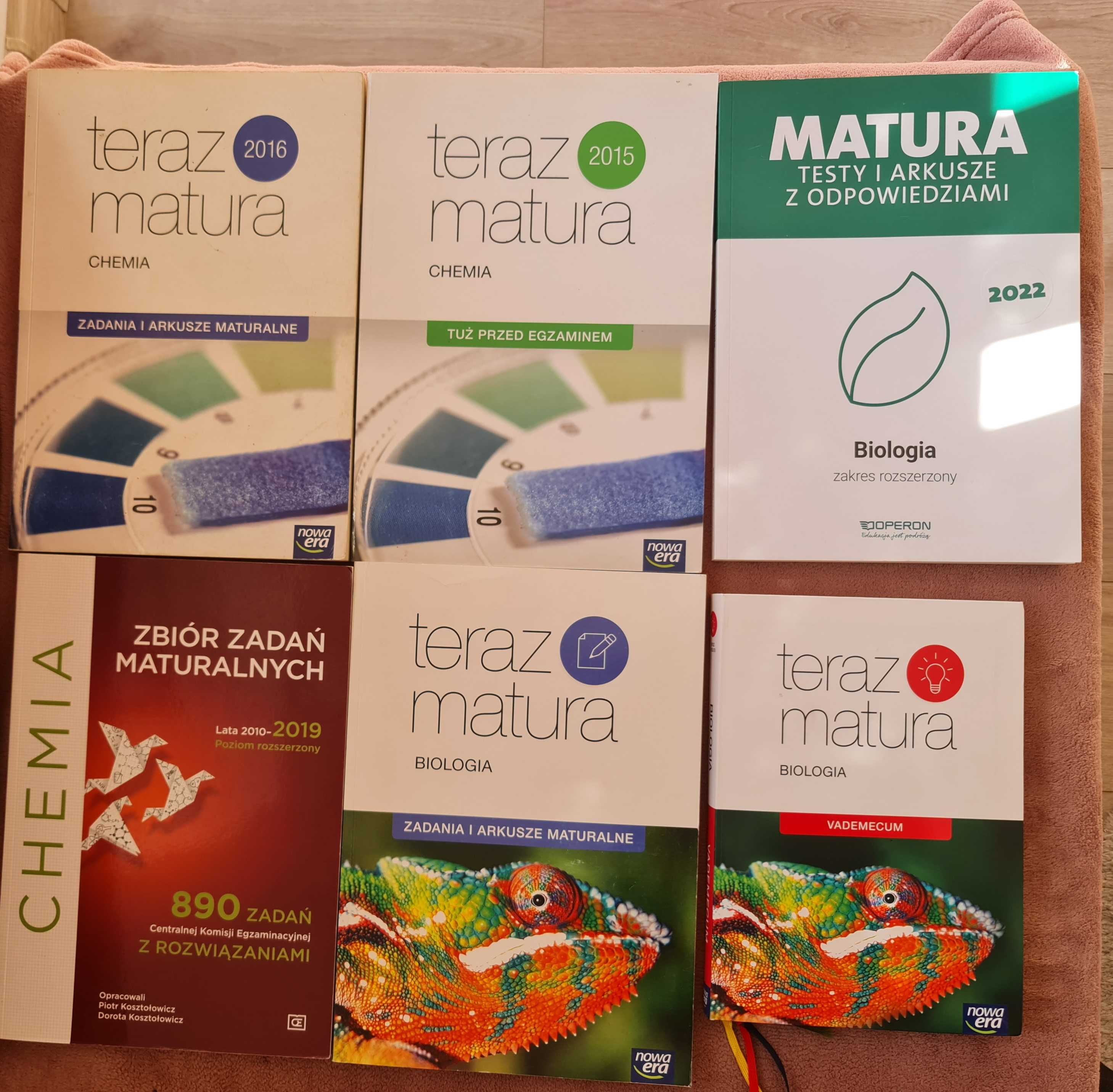 Biologia chemia nowa era operon matura vademecum zadania maturalne