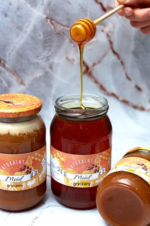 Naturalny miód gryczany prosto od pszczelarza