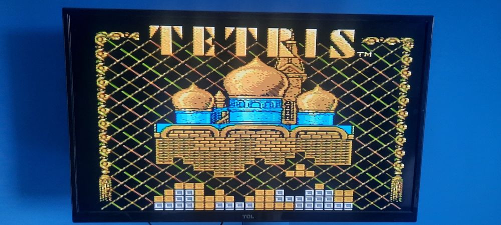 Gra pegasus famicom Tetris kartridż dyskietka