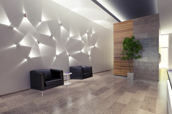 Aplique led parede design moderno interior/exterior *novidade*