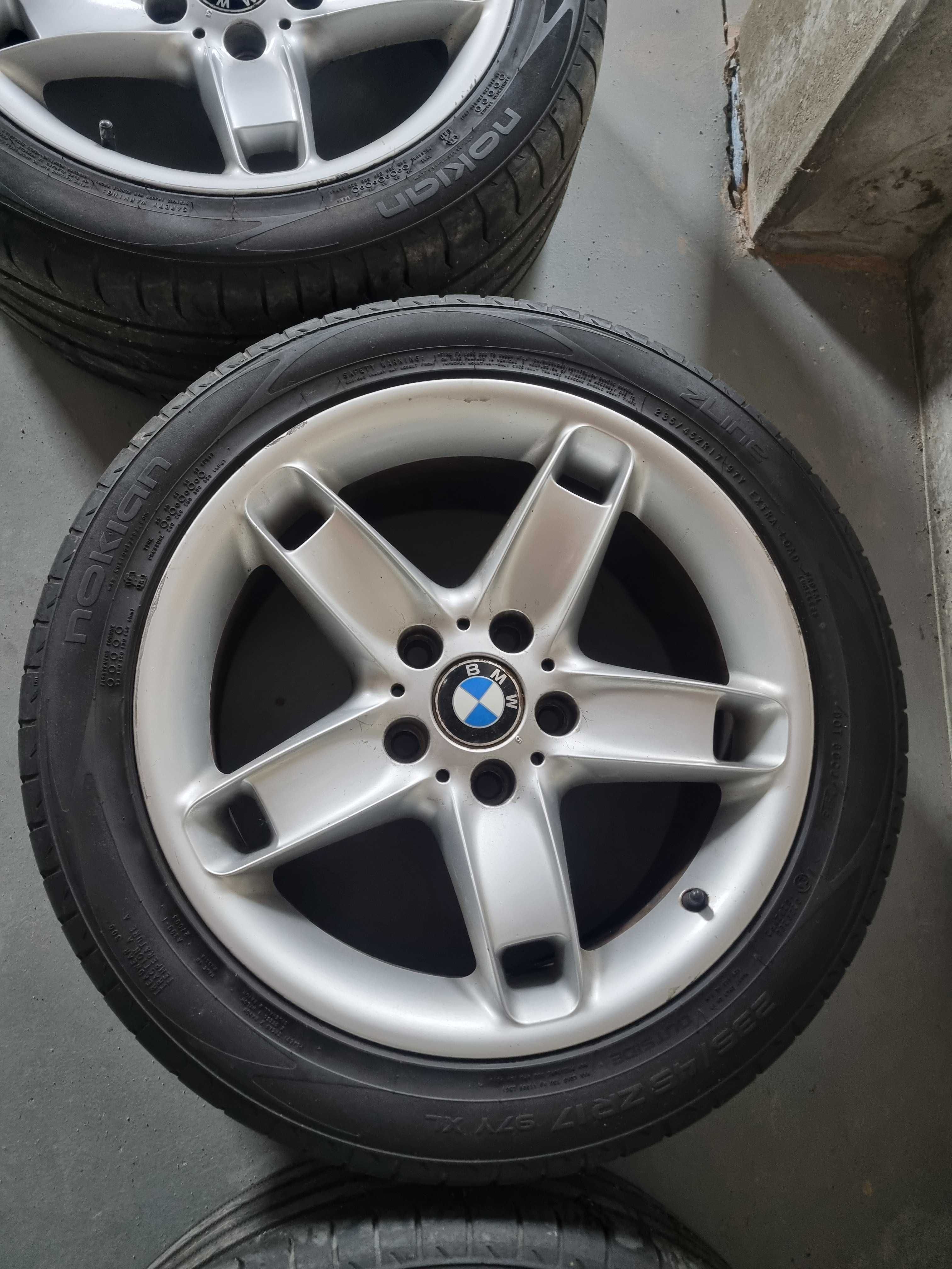 Felgi aluminiowe koła latnie 17" bmw E39 235/45/17 nokian zline