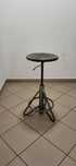 taboret obrotowy stołek loft vintage retro