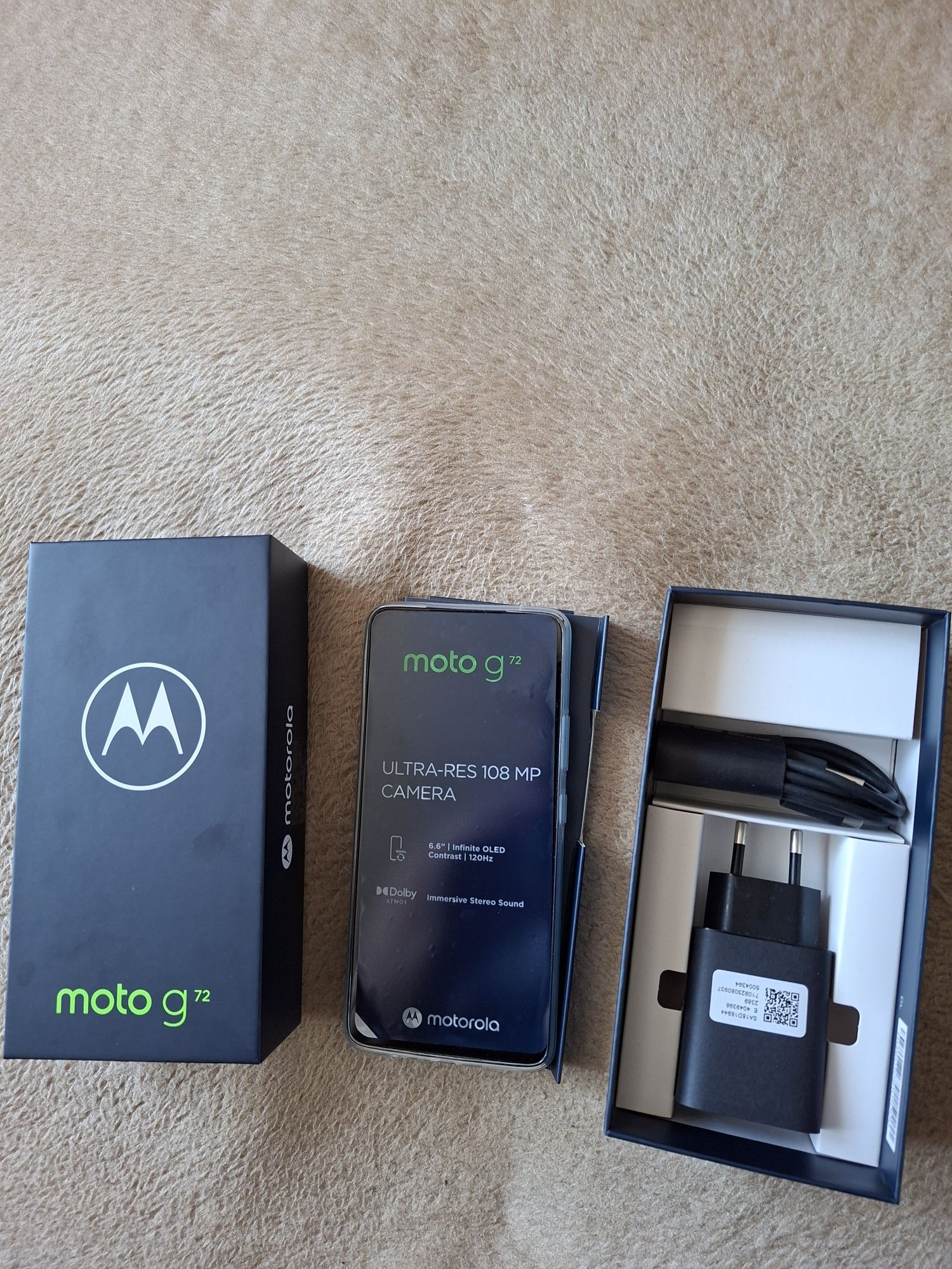 Nowy Oryginalny smartfon Motorola Moto G72 z polskim menu z Polski