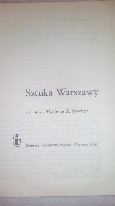 Sztuka Warszawy, 1986