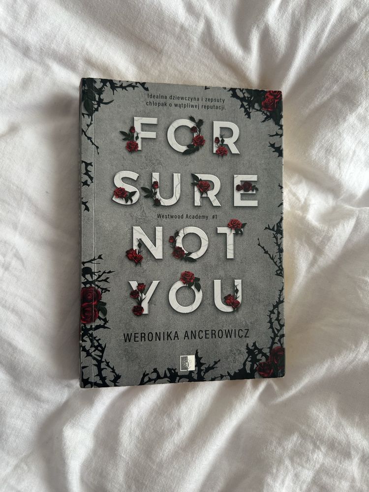 “For sure not you” - Weronika Ancerowicz