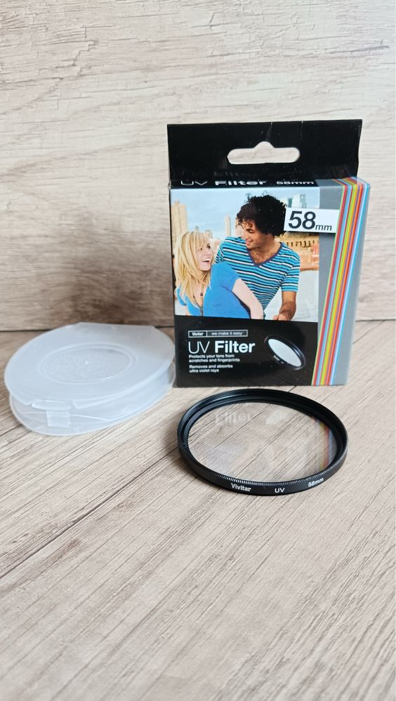 Vivitar UV Filter 58mm світлофільтр