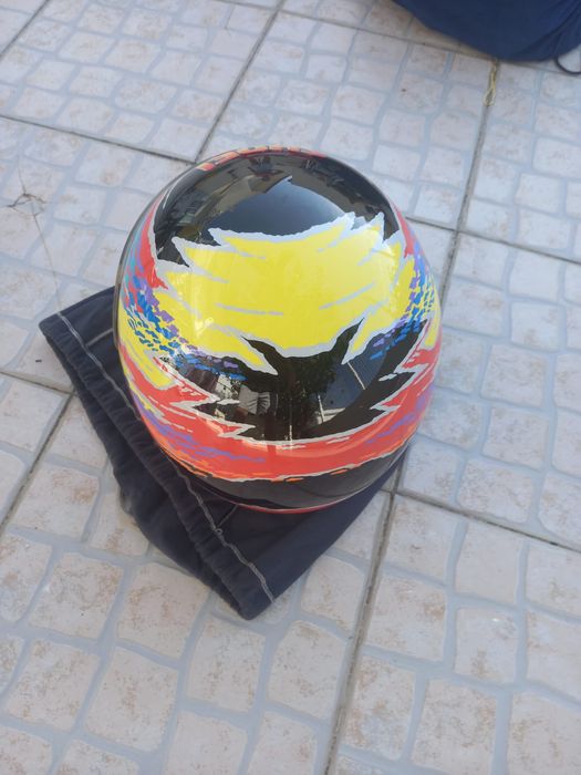 Capacete de mota