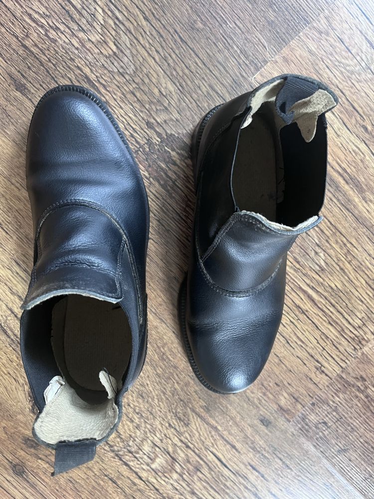 Buty do jazdy konnej sztyblety Fouganza skorzane rozmiar 37